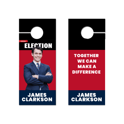 political election candidate ballot measure door hangers