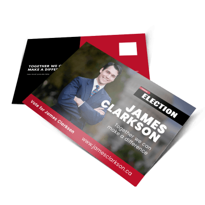 political election candidate ballot measure postcard mailers